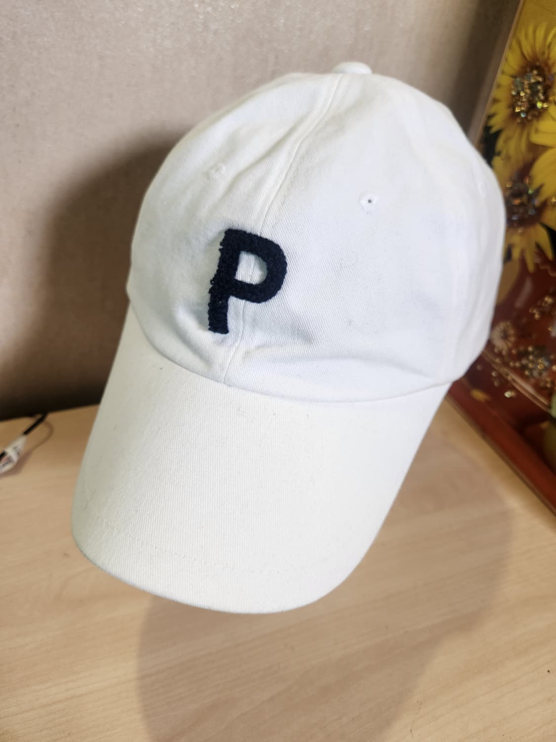 🏁 플레이얀 P 로고 코튼 볼캡 | 심플 스트릿 무드 상품이미지1