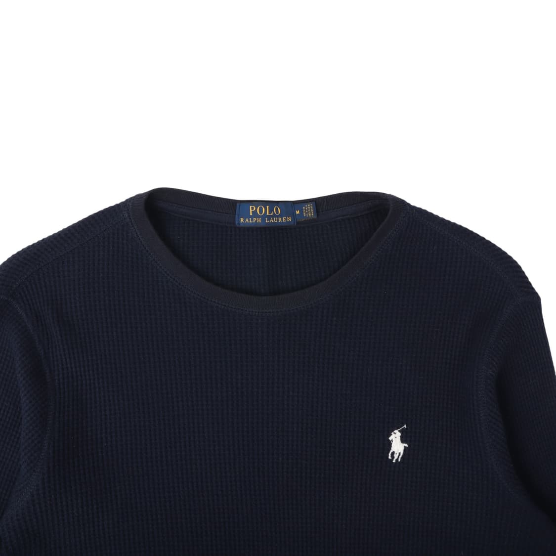 폴로 랄프로렌 네이비 와플 롱슬리브 상품이미지2