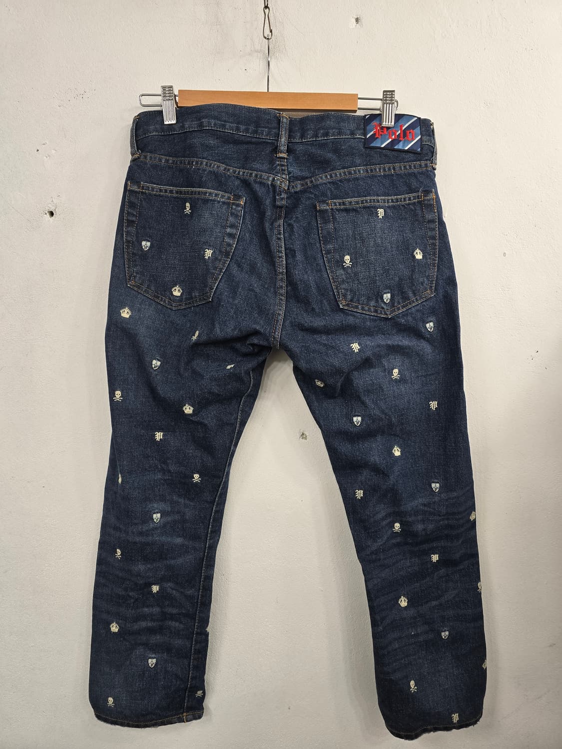 폴로 랄프로렌 스컬 크라운 데님 팬츠 상품이미지2