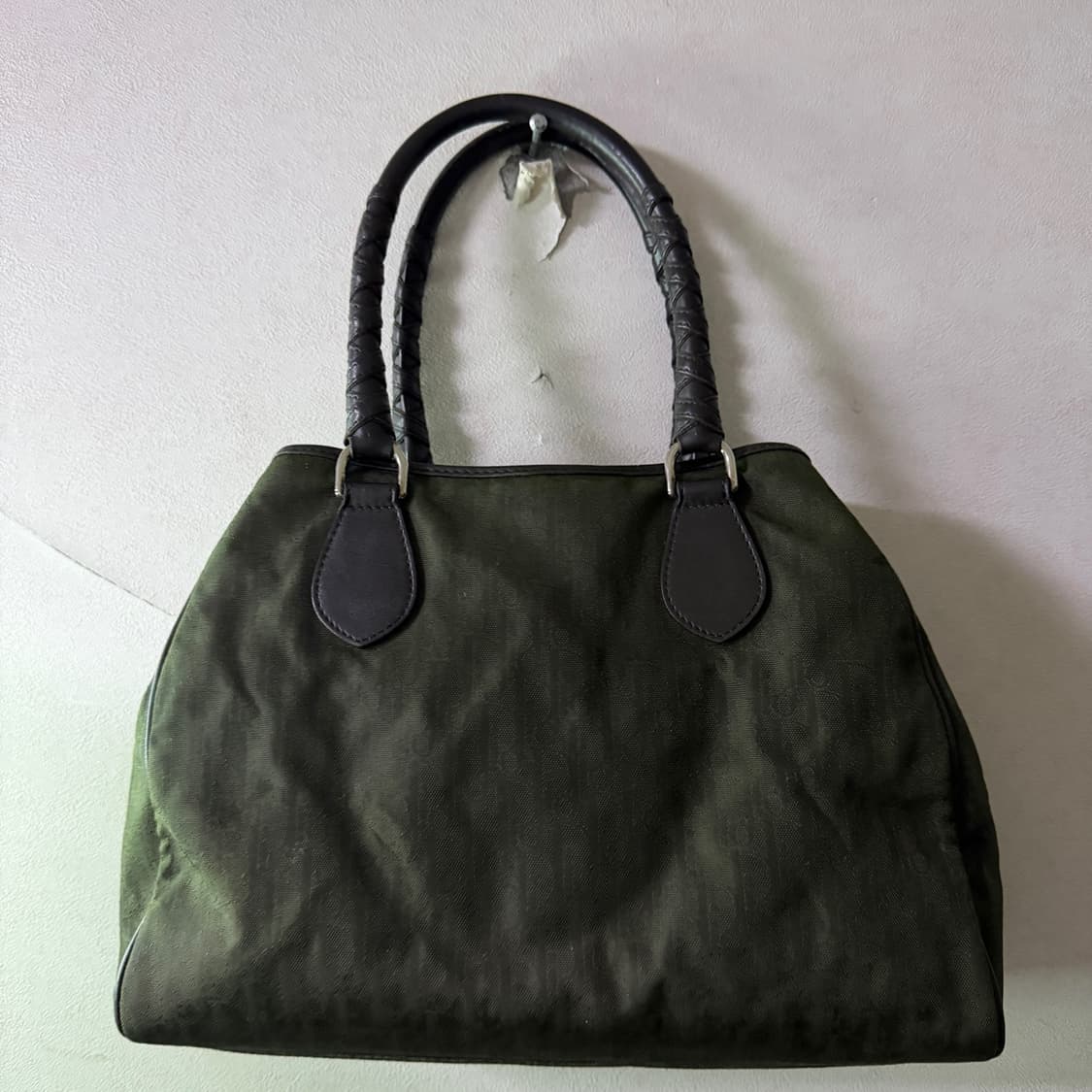 빈티지 디올 오블리크 캔버스 로고장식 토트&숄더 (로고 분실) 상품이미지3