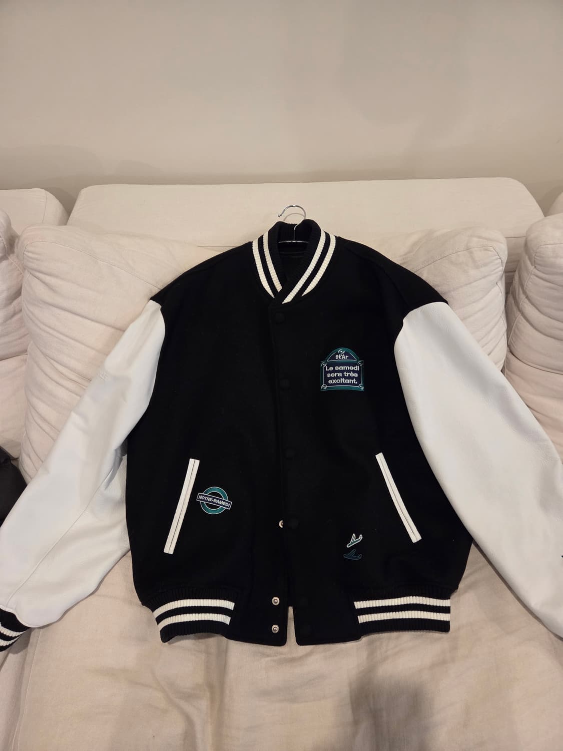 stu 로드 바시티자켓 상태극상 L사이즈 상품이미지1