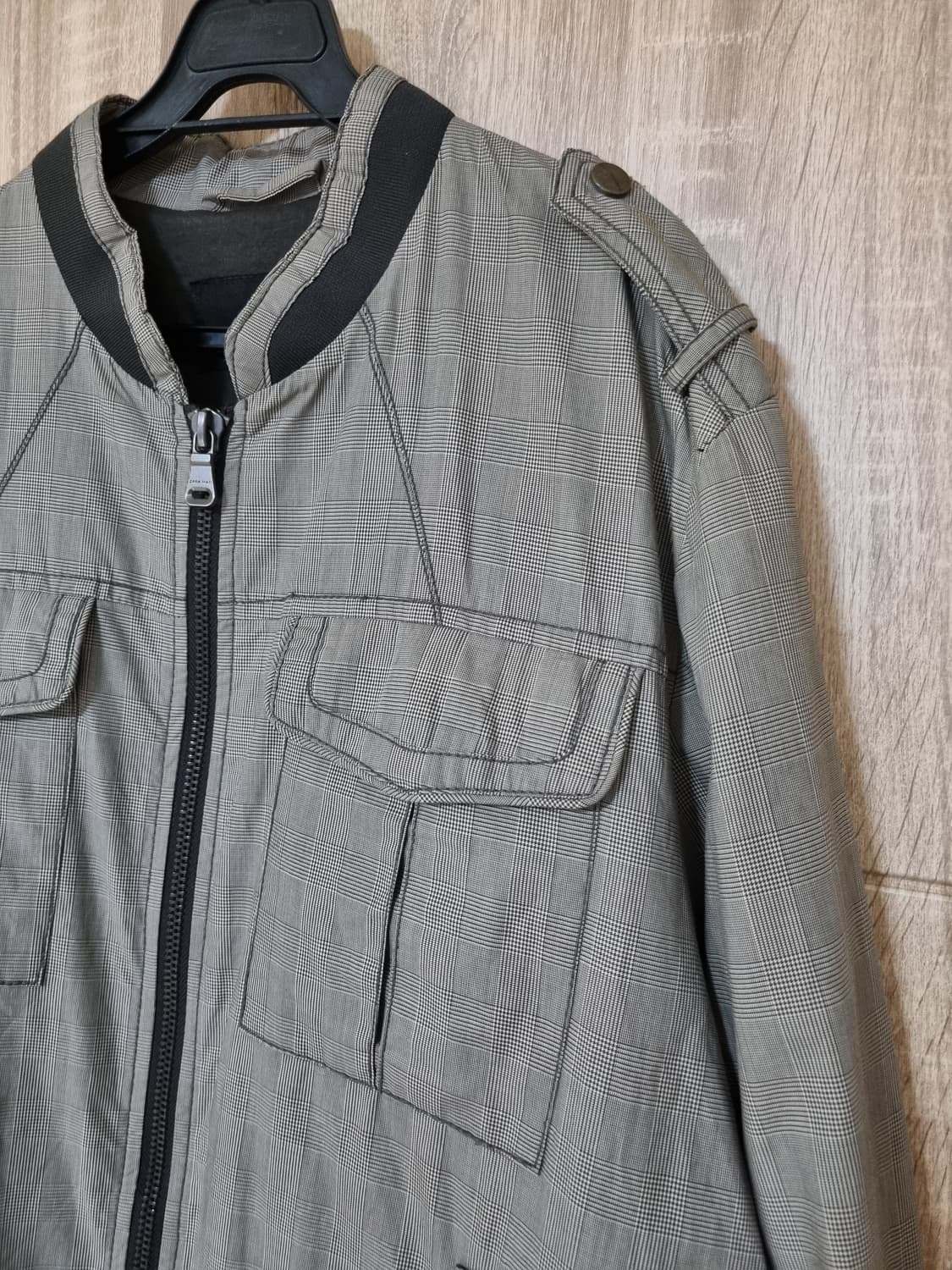 ZARA 자라 체크 봄버 상품이미지2