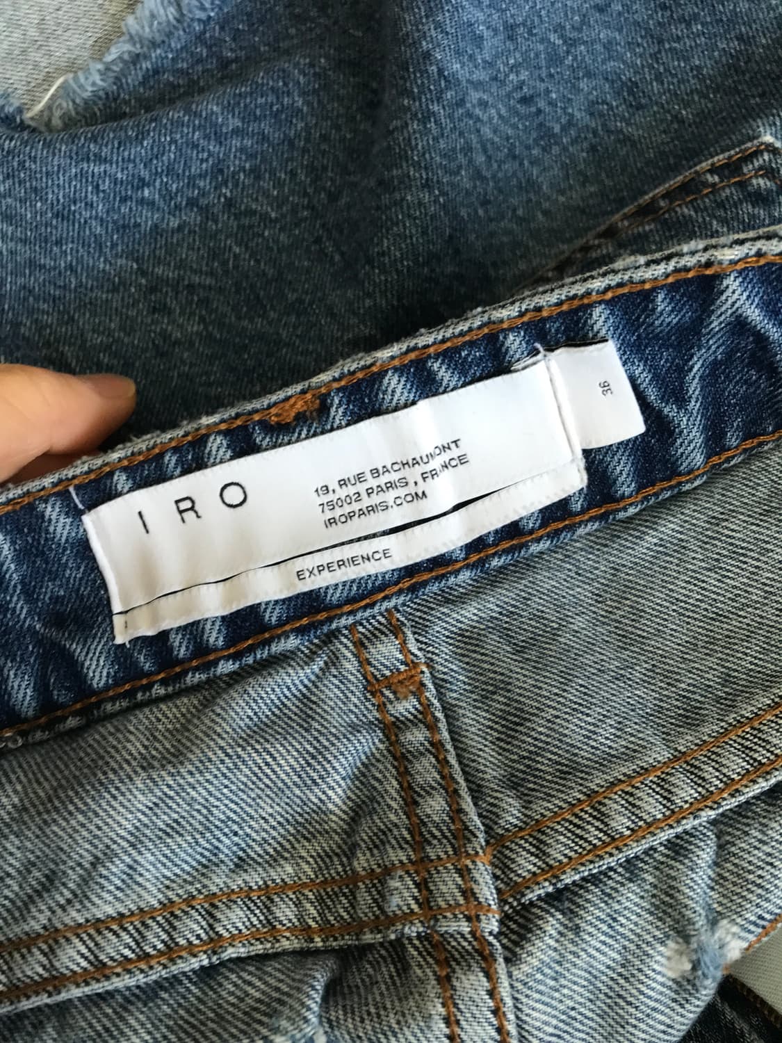 Iro 이로 데님 스커트  상품이미지3