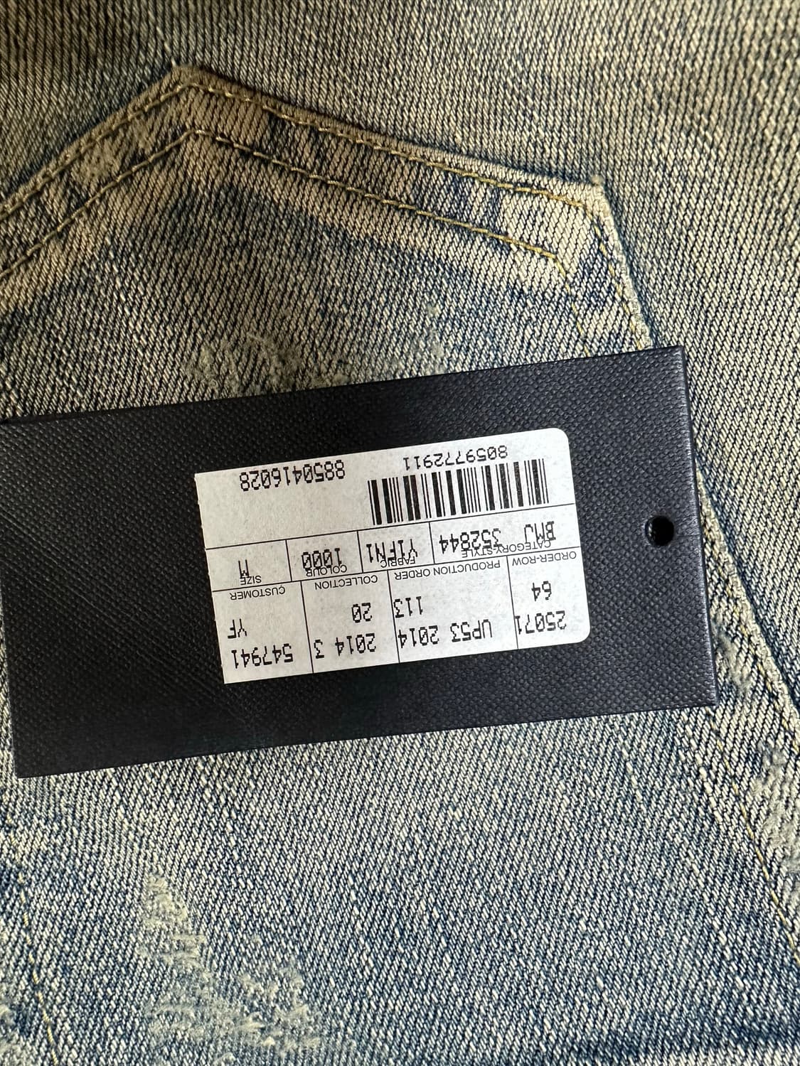 생로랑  13fw 무파진  31사이즈 상품이미지8