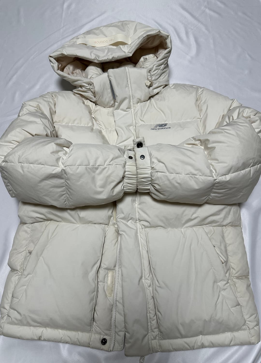 뉴발란스 NBNPA43013-IV 아이보리 패딩 구스다운 상품이미지6