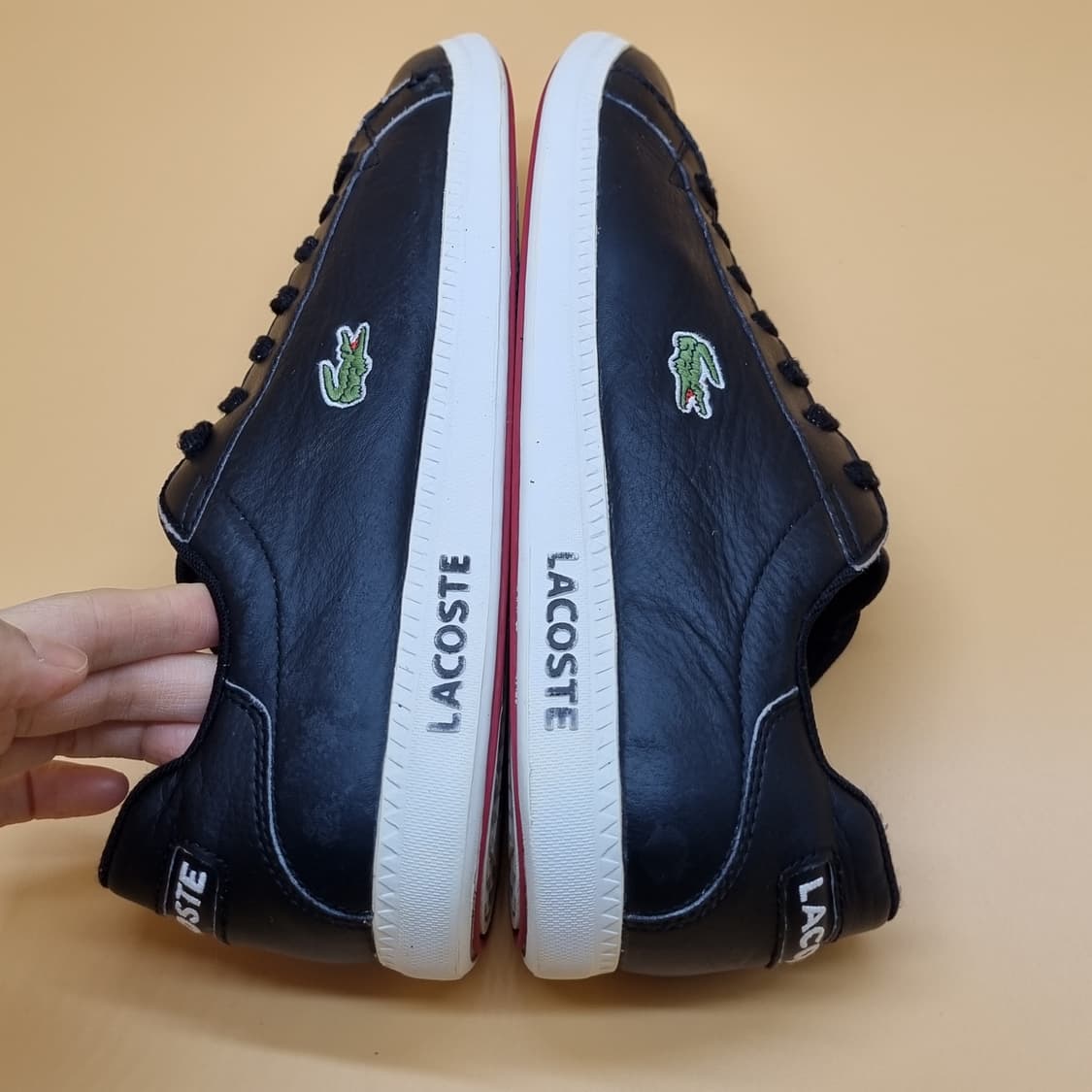 라코스테 가죽 남성스니커즈270 상품이미지5