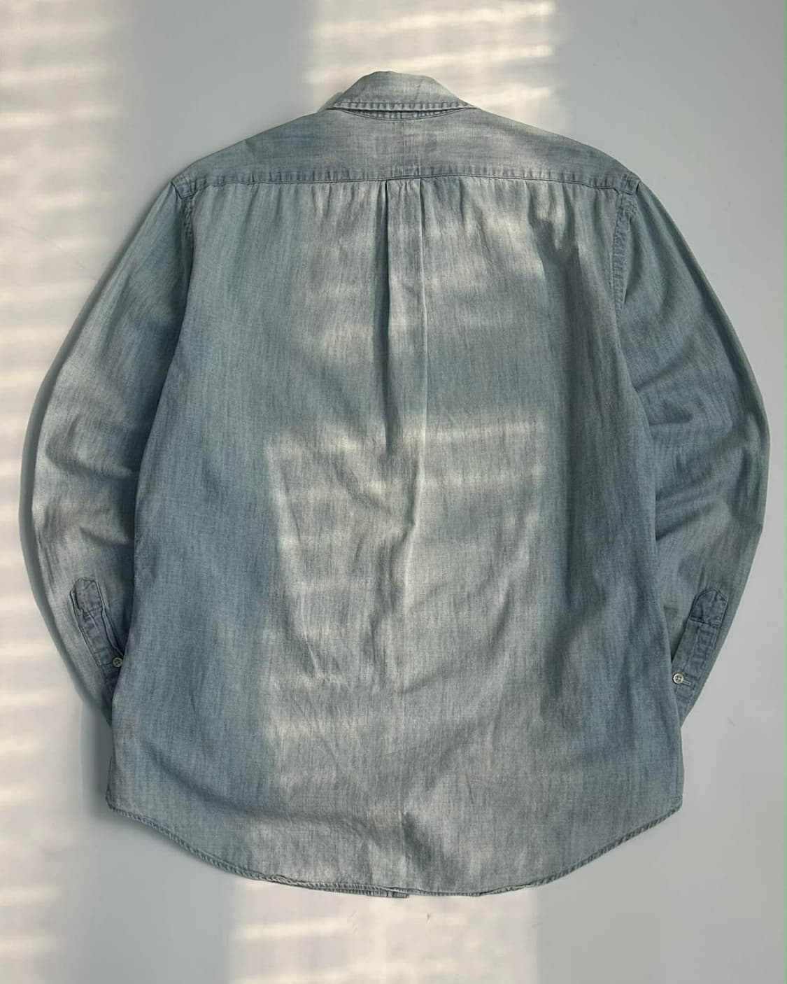 [L] 폴로 랄프로렌 샴브레이 청 버튼 셔츠 상품이미지2