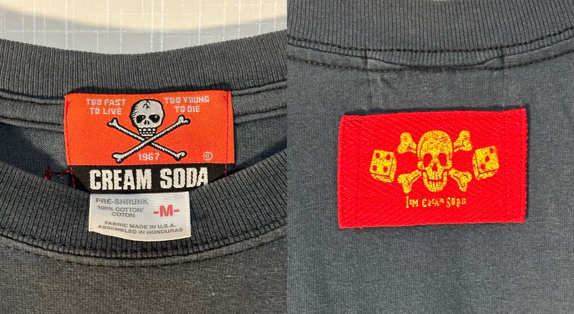 90s Cream Soda USA 크림소다 빈티지 티셔츠 상품이미지8