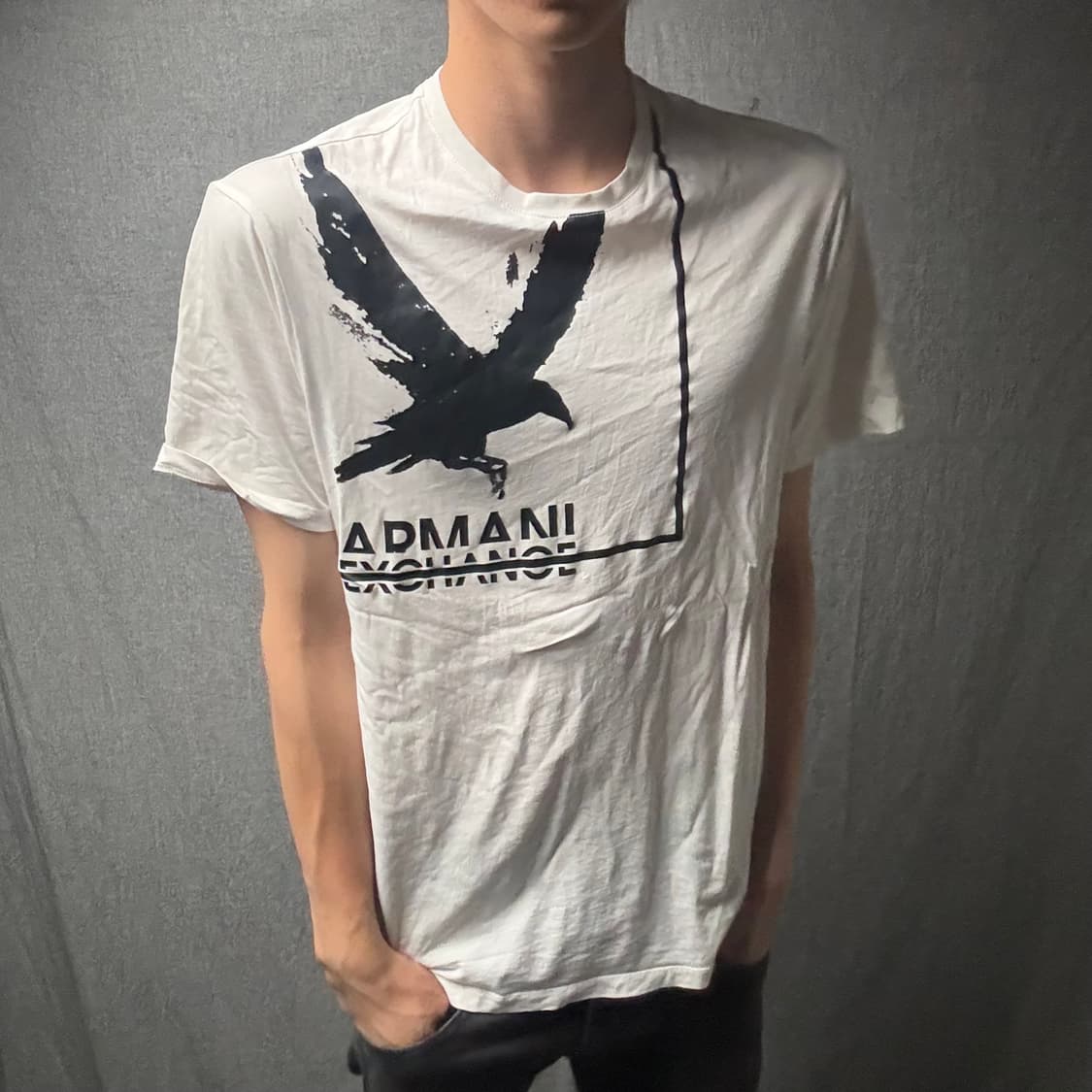 아르마니 익스체인지 프린팅 반팔 상품이미지2