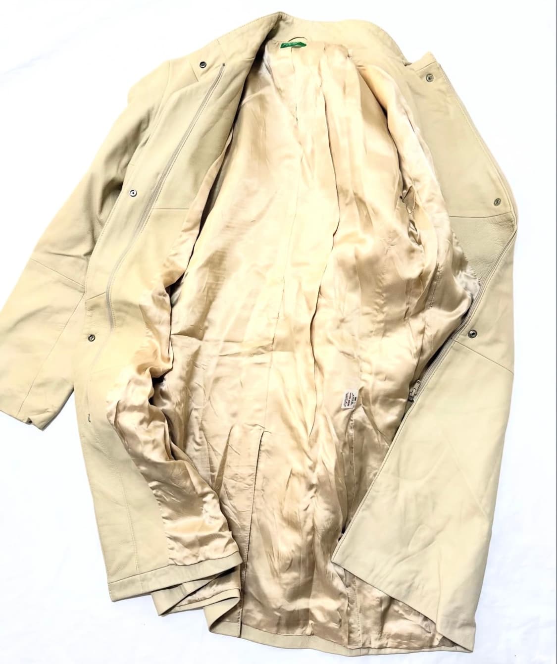 베네통 - 레더 코트 상품이미지3