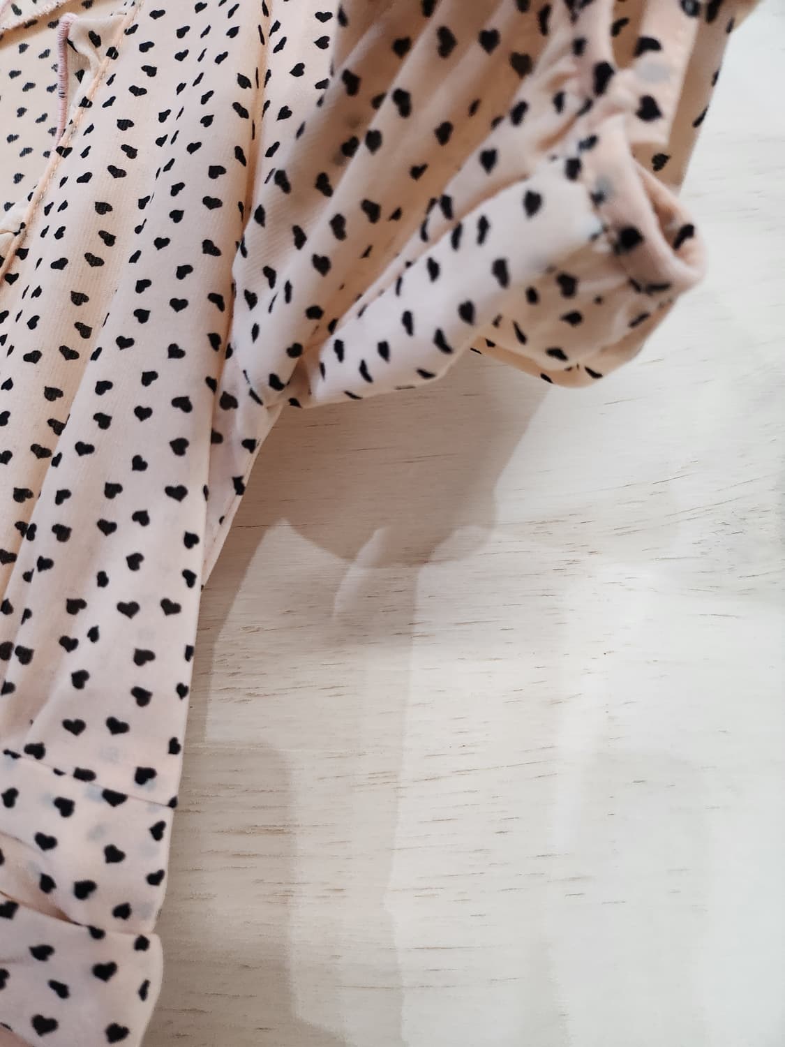 547) 하트 패턴 블라우스 상품이미지3