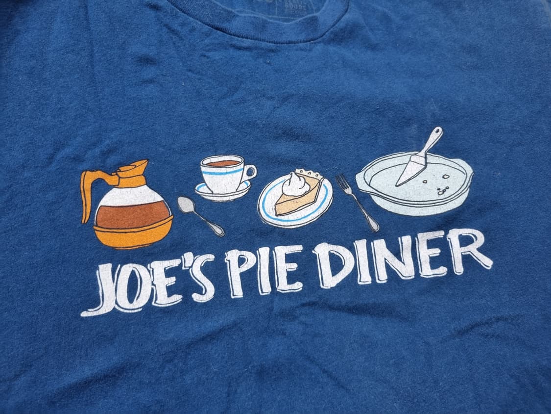 빈티지 파이 디너 반팔 상품이미지1