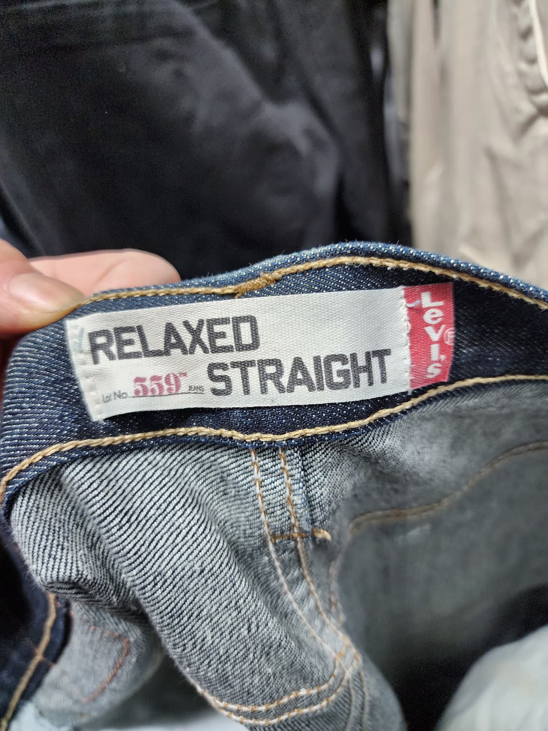 리바이스 90s Mexico 559 릴렉스드 스트레이트 데님  상품이미지4