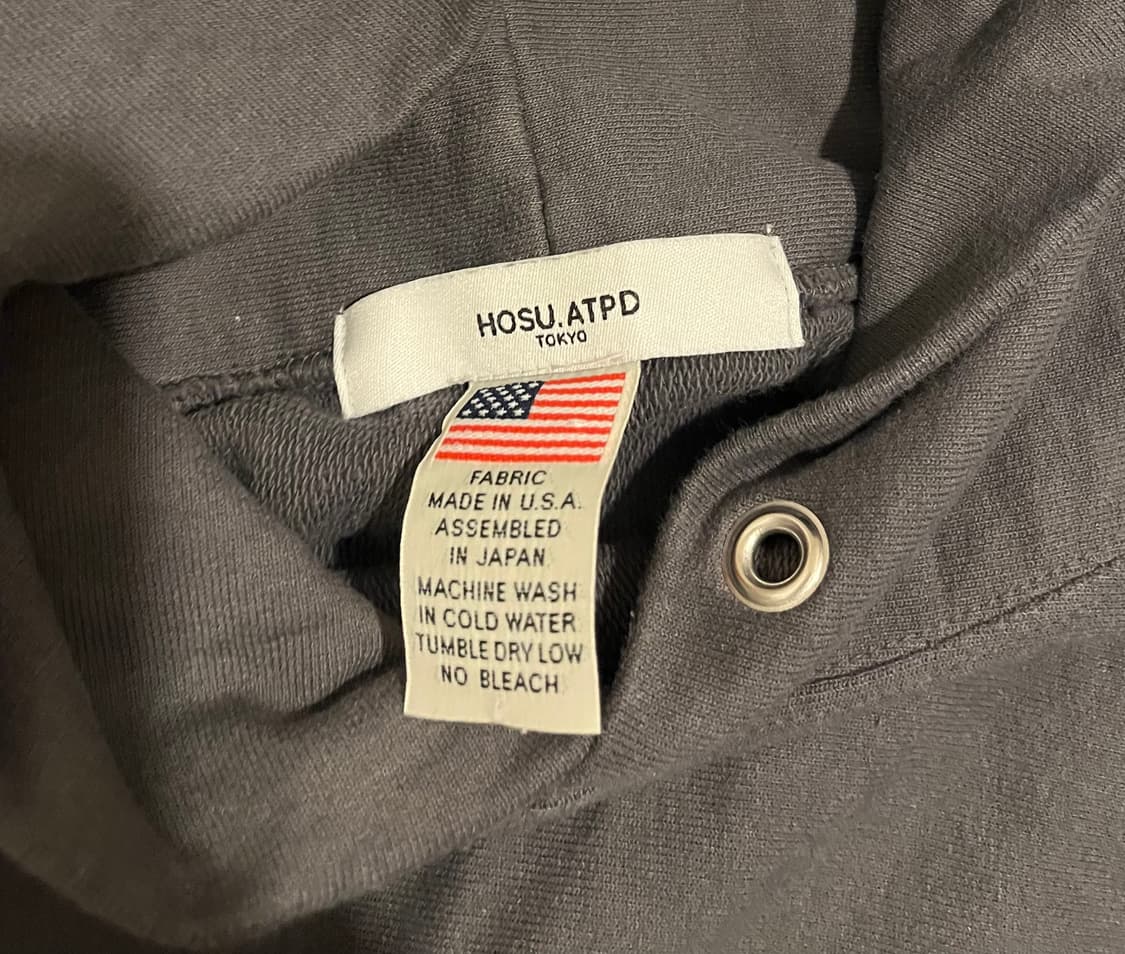 Made in japan Hosu.atpd 그레이 후드티 상품이미지4