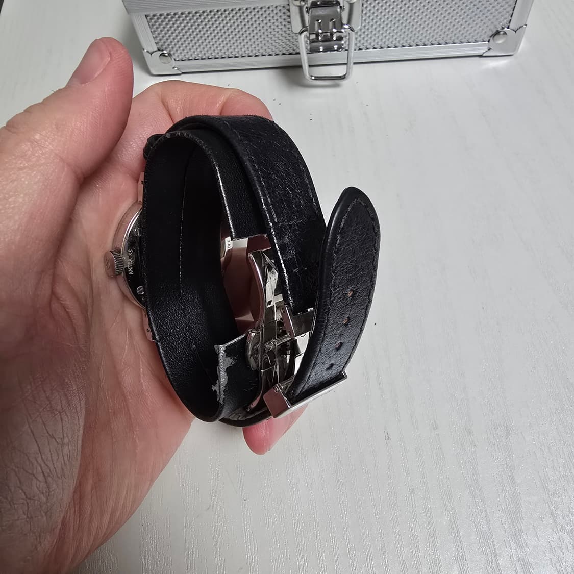 스토바 안테아ks 블루핸즈 기계식 시계 상품이미지6