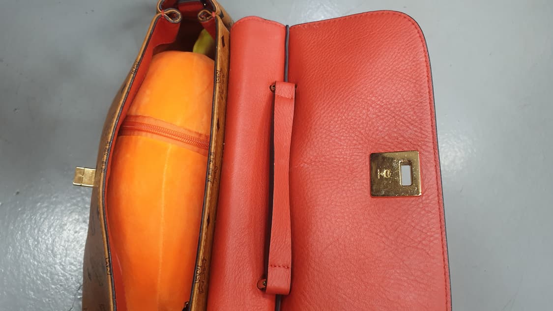 MCM 비세토스 숄더크로스백 코냑 레드 상품이미지7