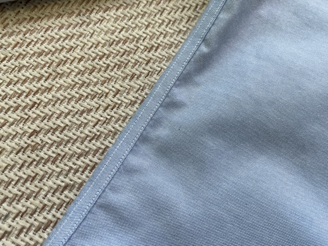 브룩스브라더스 솔리드 블루 버튼다운 서츠 J04410 상품이미지5