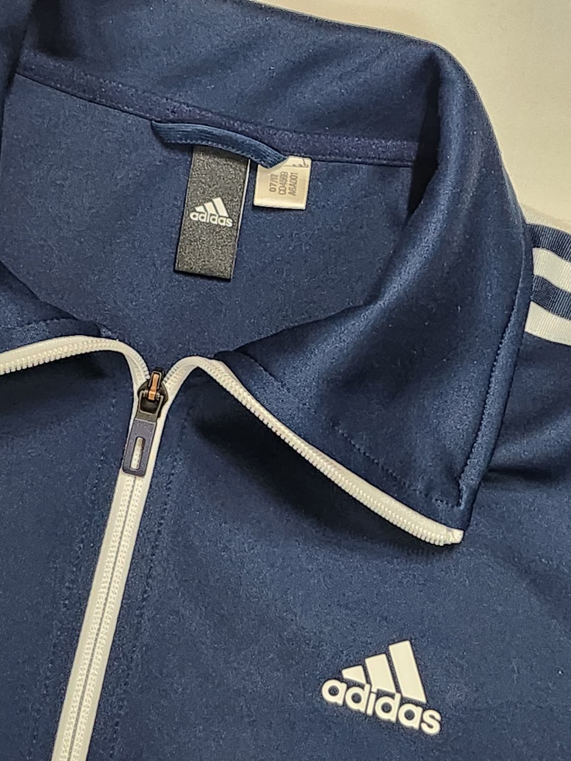 아디다스 네이비 삼선 트랙 자켓 상품이미지9