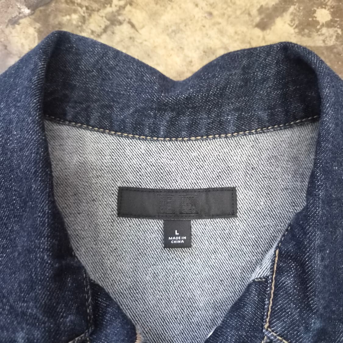 L) 유니클로 청자켓 데님자켓 아메카지 상품이미지3