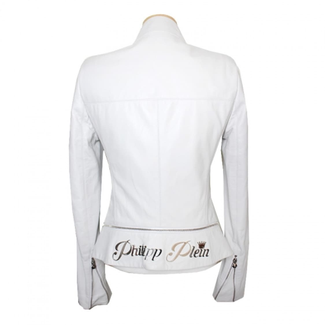 필립 플레인 화이트 램스킨 자켓 44 상품이미지2