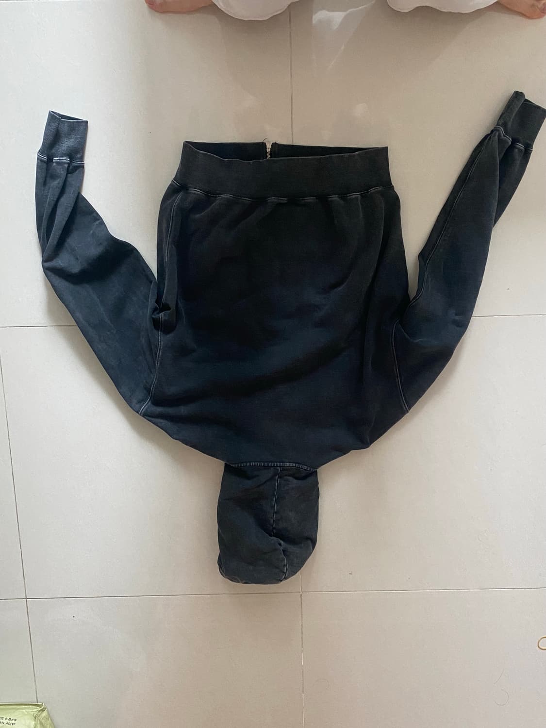쿠어 빈티지 크롭 후드집업 상품이미지3