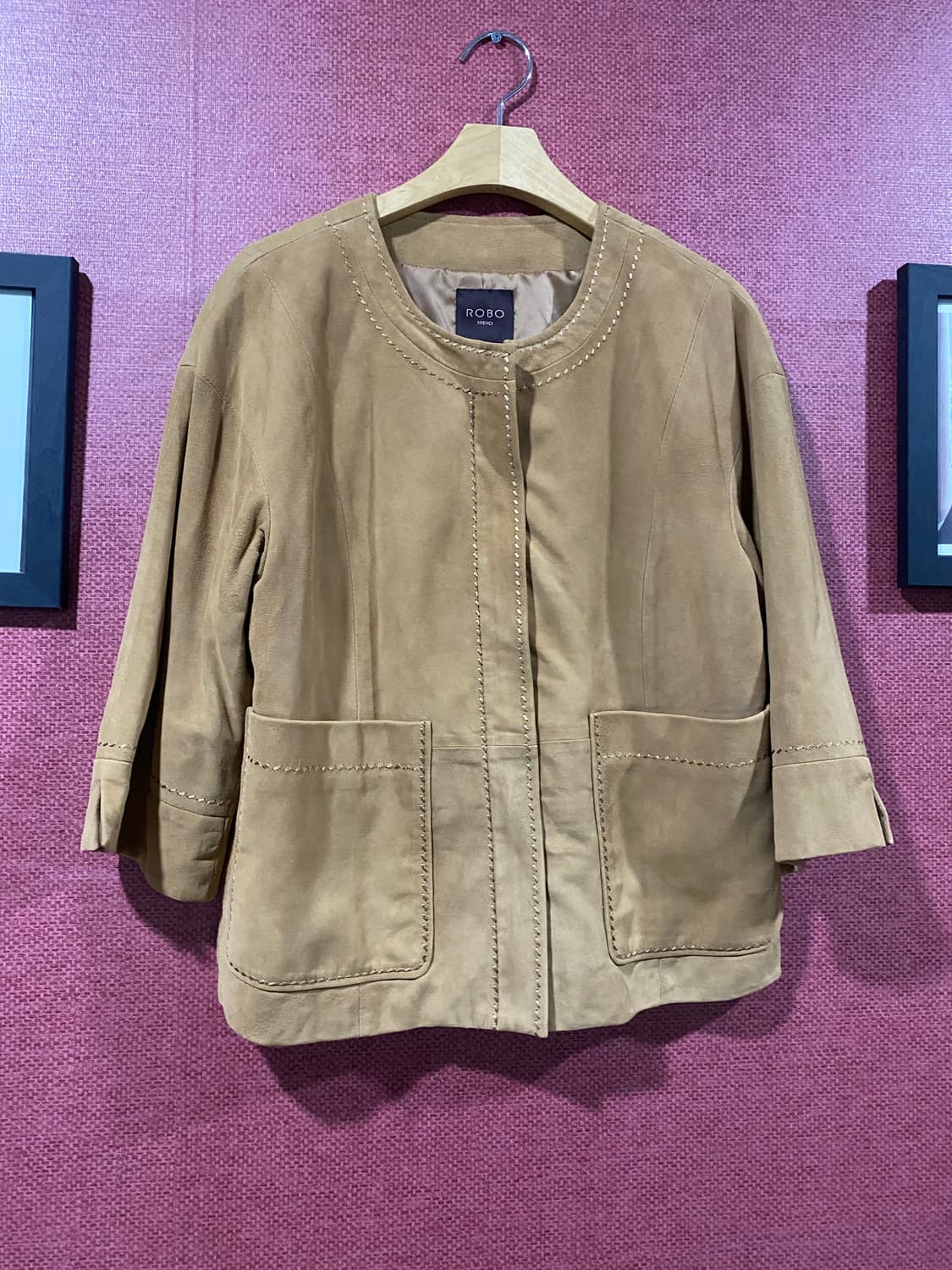 로보 트렌드 스웨이드 자켓 55 상품이미지1