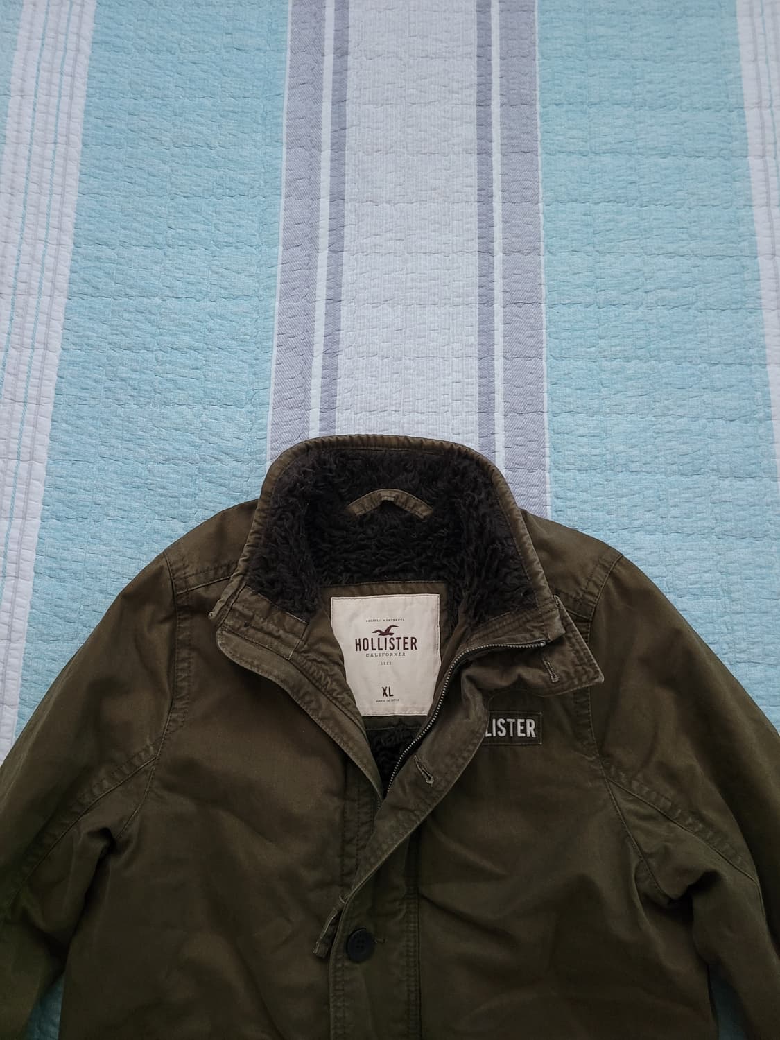 아베크롬비 홀리스터 워크웨어 울프죠 야상자켓 Hollister XL  상품이미지2