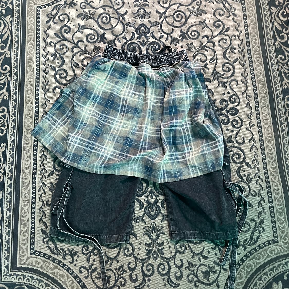 M RELABEL 데님 하프 팬츠/W2697 상품이미지4