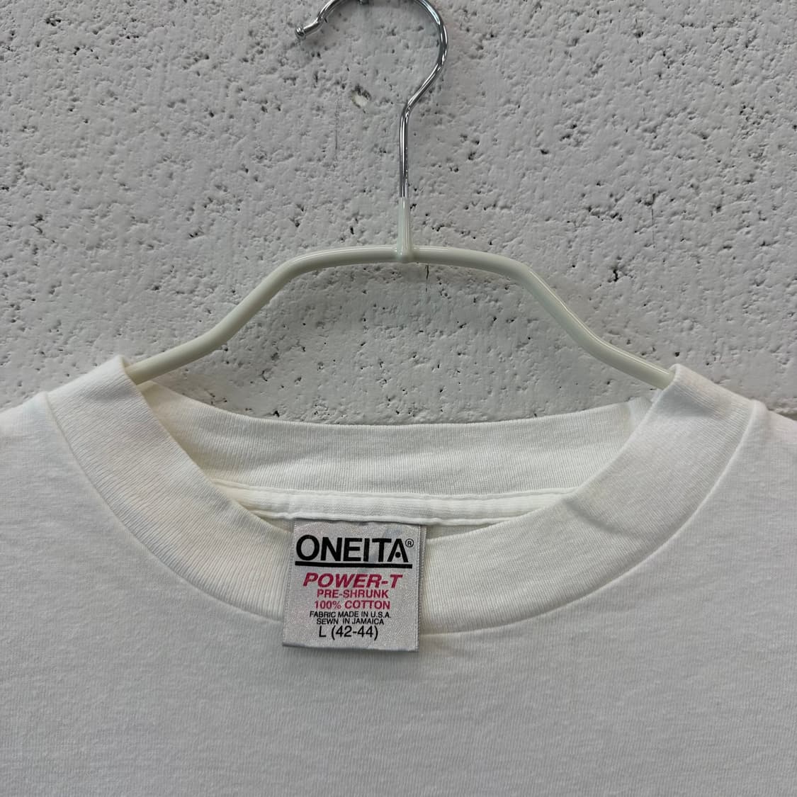 90s Vintage Oneita POWER-T 상품이미지3