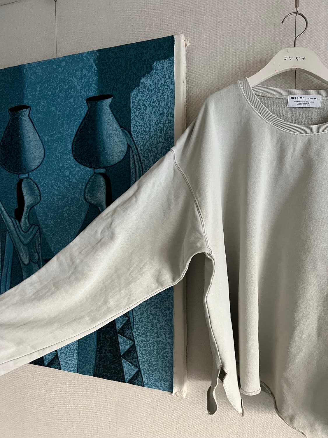 Relume 저널스탠다드 오버사이즈 스웻셔츠 L 상품이미지3