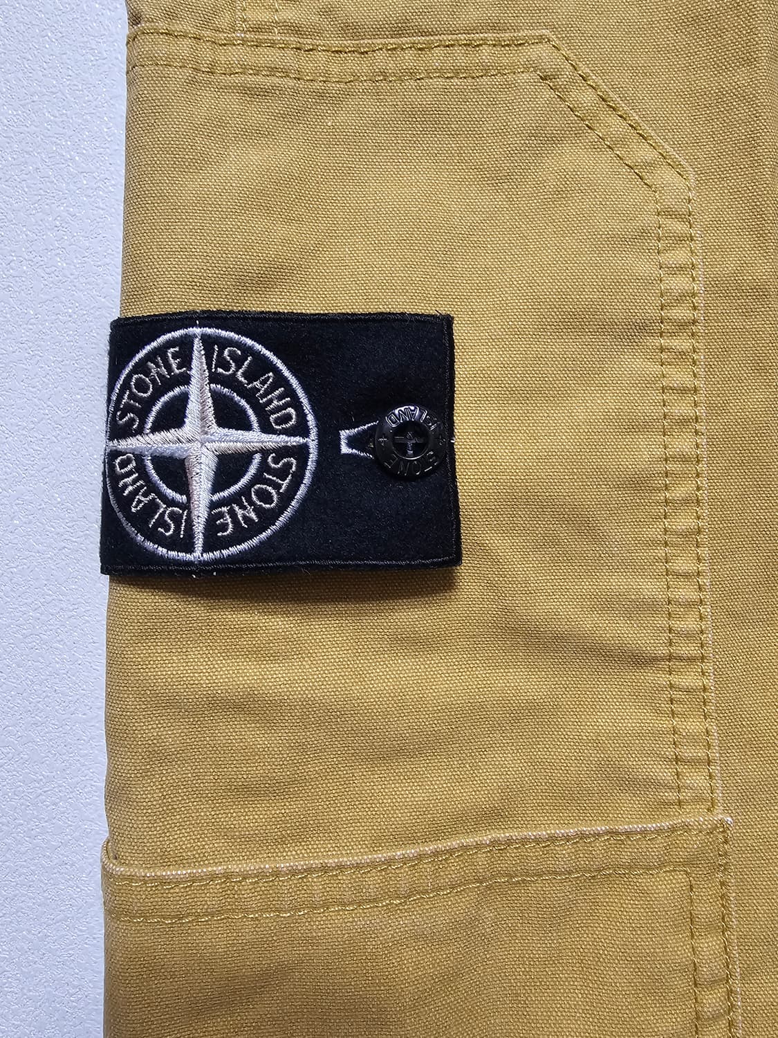 스톤아일랜드 파나마 리사이클드 옥사이드 플레이팅 카고 팬츠 (새상품) 상품이미지2