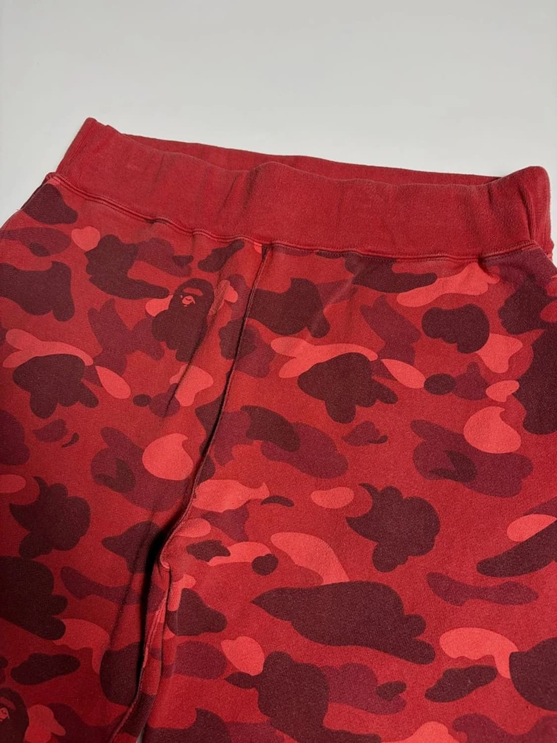 베이프 BAPE 레드 카모플라쥬 스웻 팬츠 R1679 상품이미지2