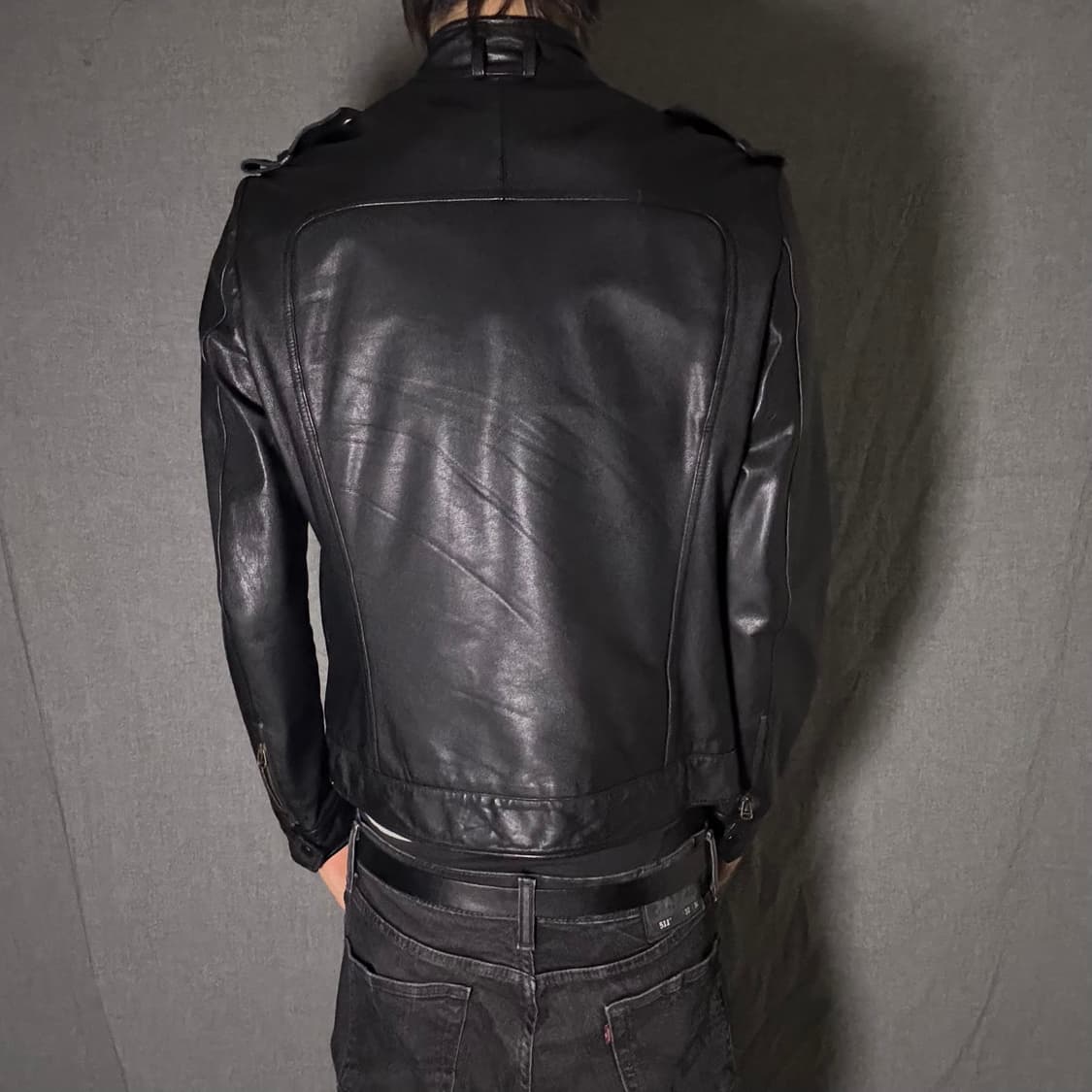 ltaly lamb skin leather jacket 상품이미지6