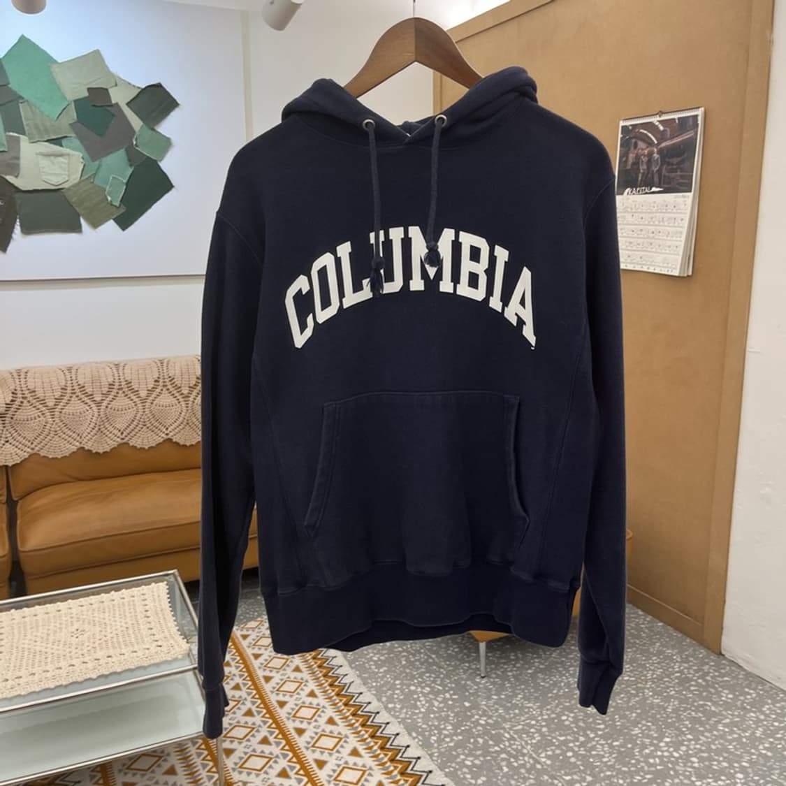 챔피온 리버스위브 올드스쿨 캐주얼 빈티지 후드티 S C10515 상품이미지3