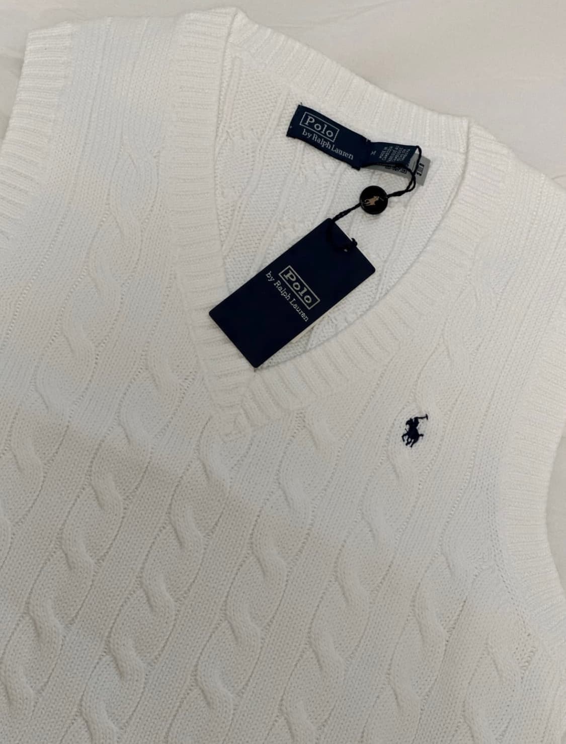 [미 시착 새 상품] 폴로 랄프로렌 브이넥 니트 베스트m 상품이미지2