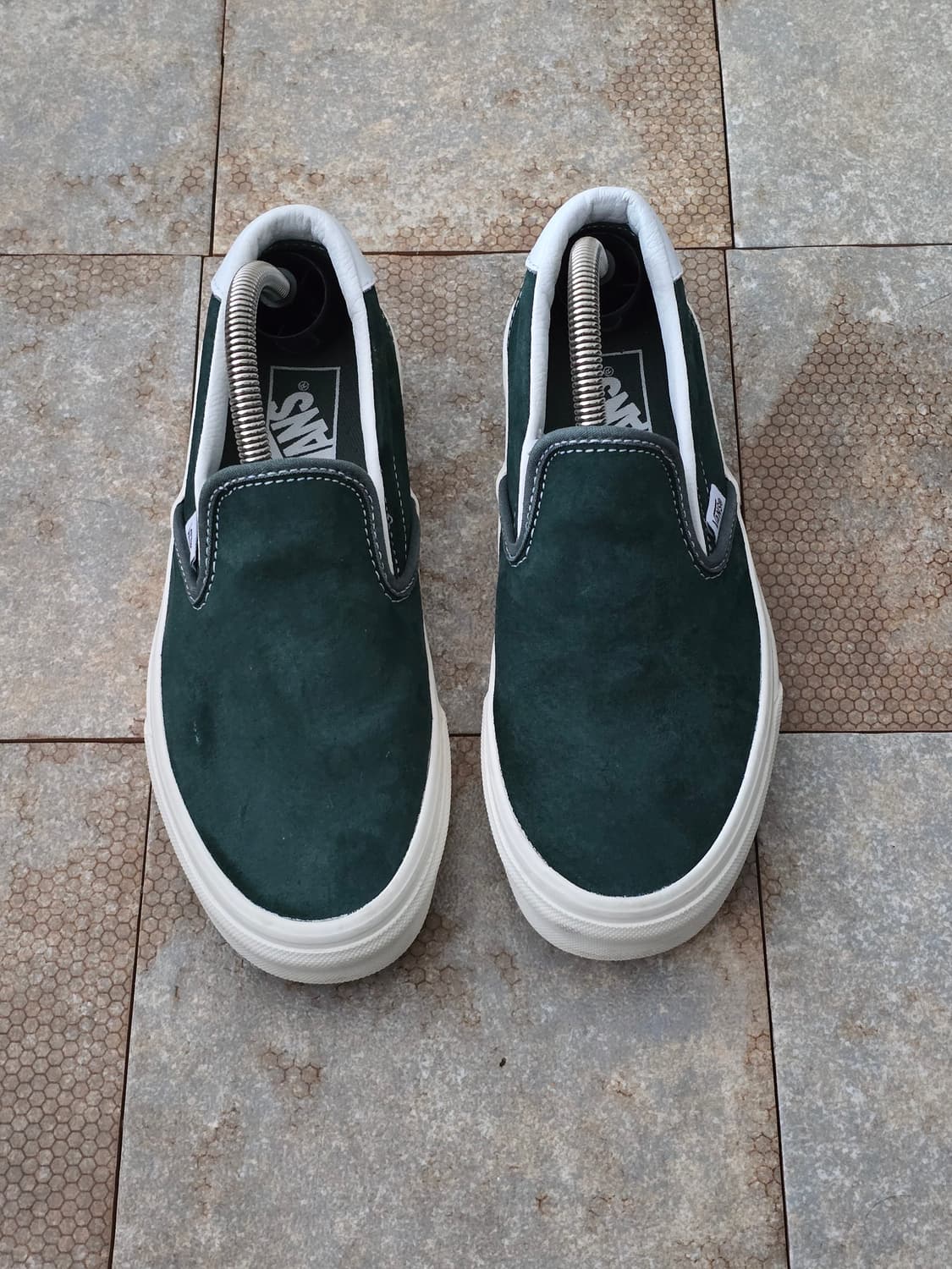 (240)반스 슬립온 59 피그 스웨이드 그린  상품이미지2