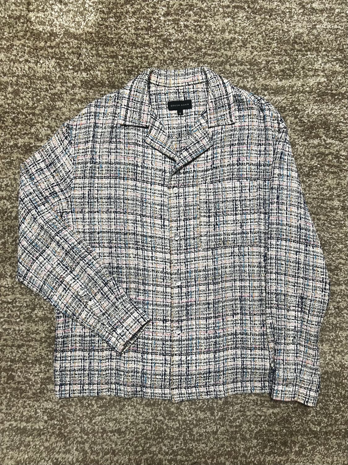 크러쉬어게인 트위드셔츠 상품이미지1