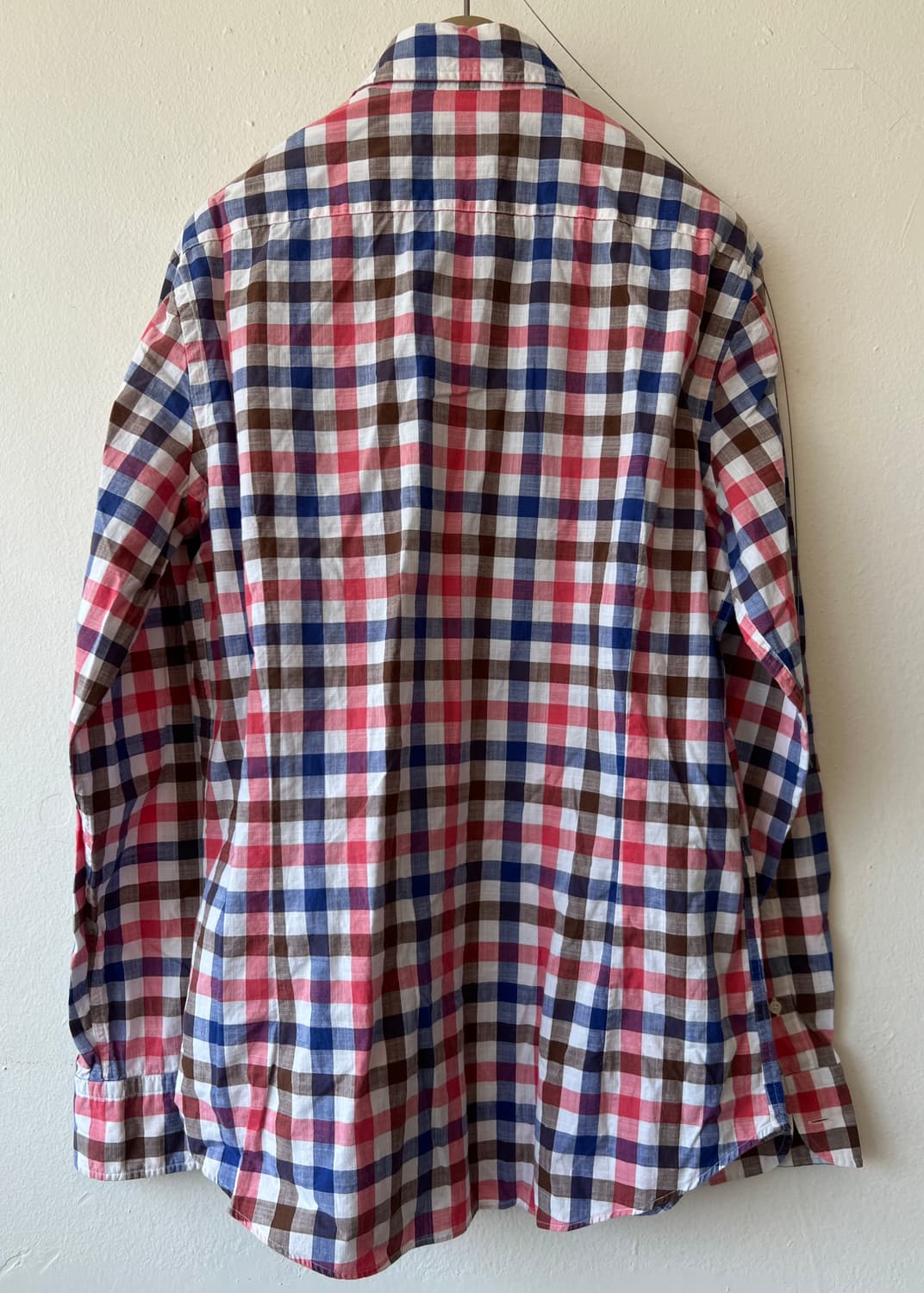 마시모뚜띠 네이비핑크 코튼긴팔셔츠
 상품이미지8