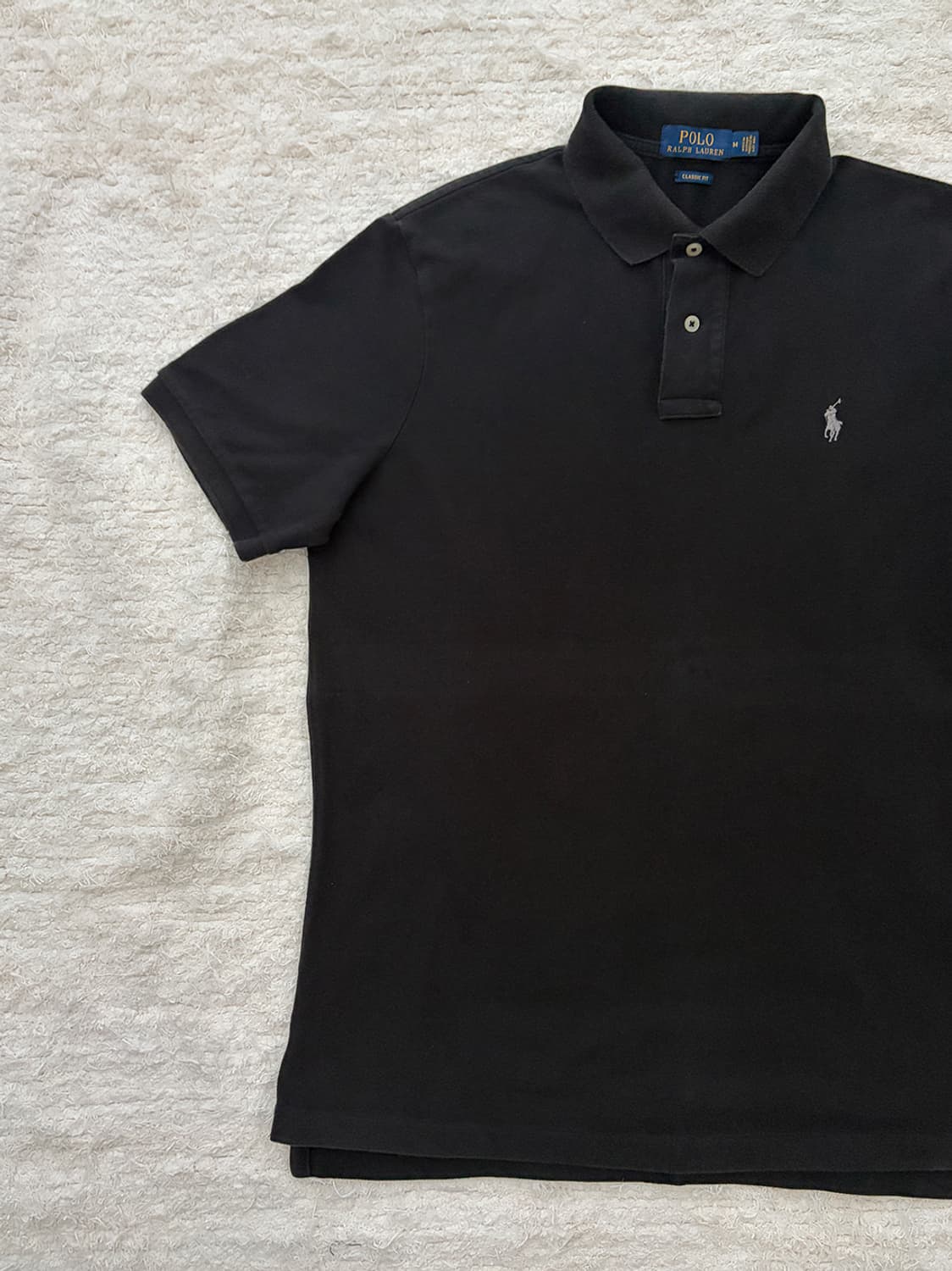 폴로 블랙 카라티 피케티 반팔 상품이미지2
