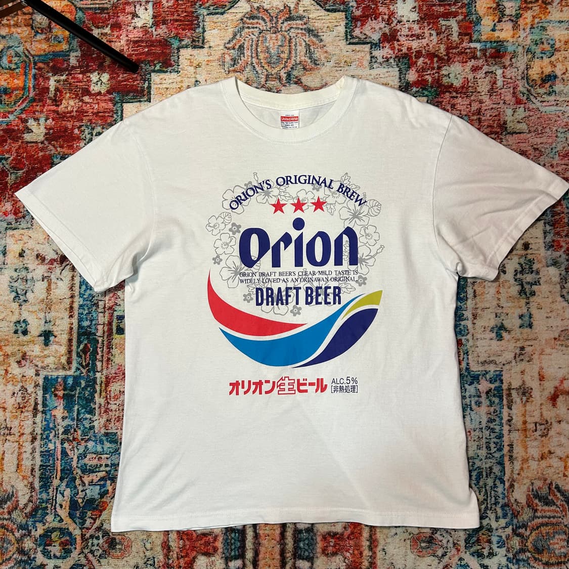 [L] 오리온 맥주 프린팅 반팔 상품이미지1