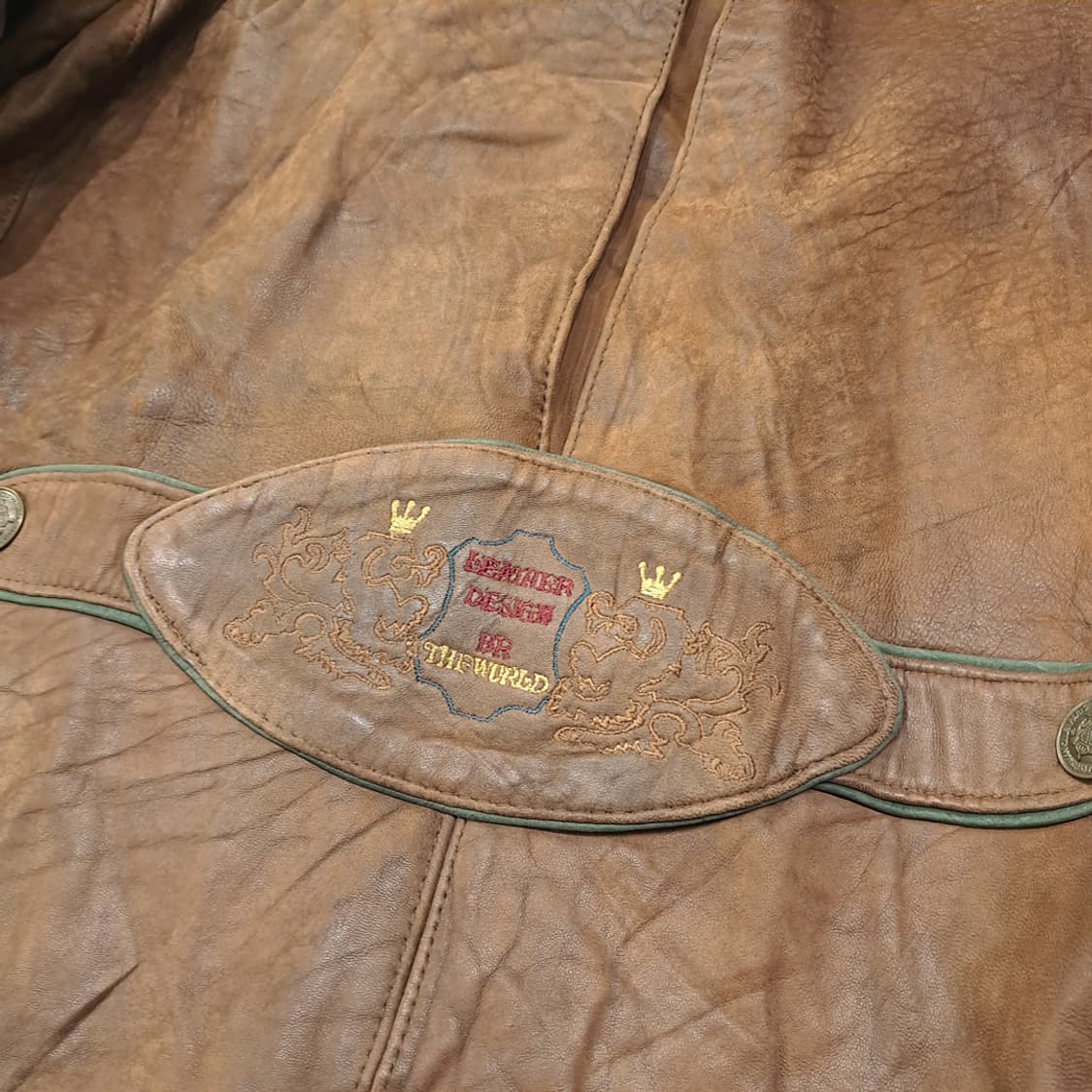 CN902 L 독일 트라흐텐 바바리안 알펜 자수 디어래더 자켓 상품이미지8