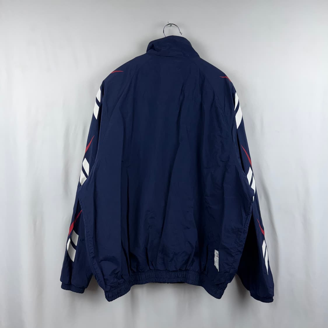 (XL) 리복 올드스쿨 로고플레이 우븐 바람막이 자켓 네이비 상품이미지6