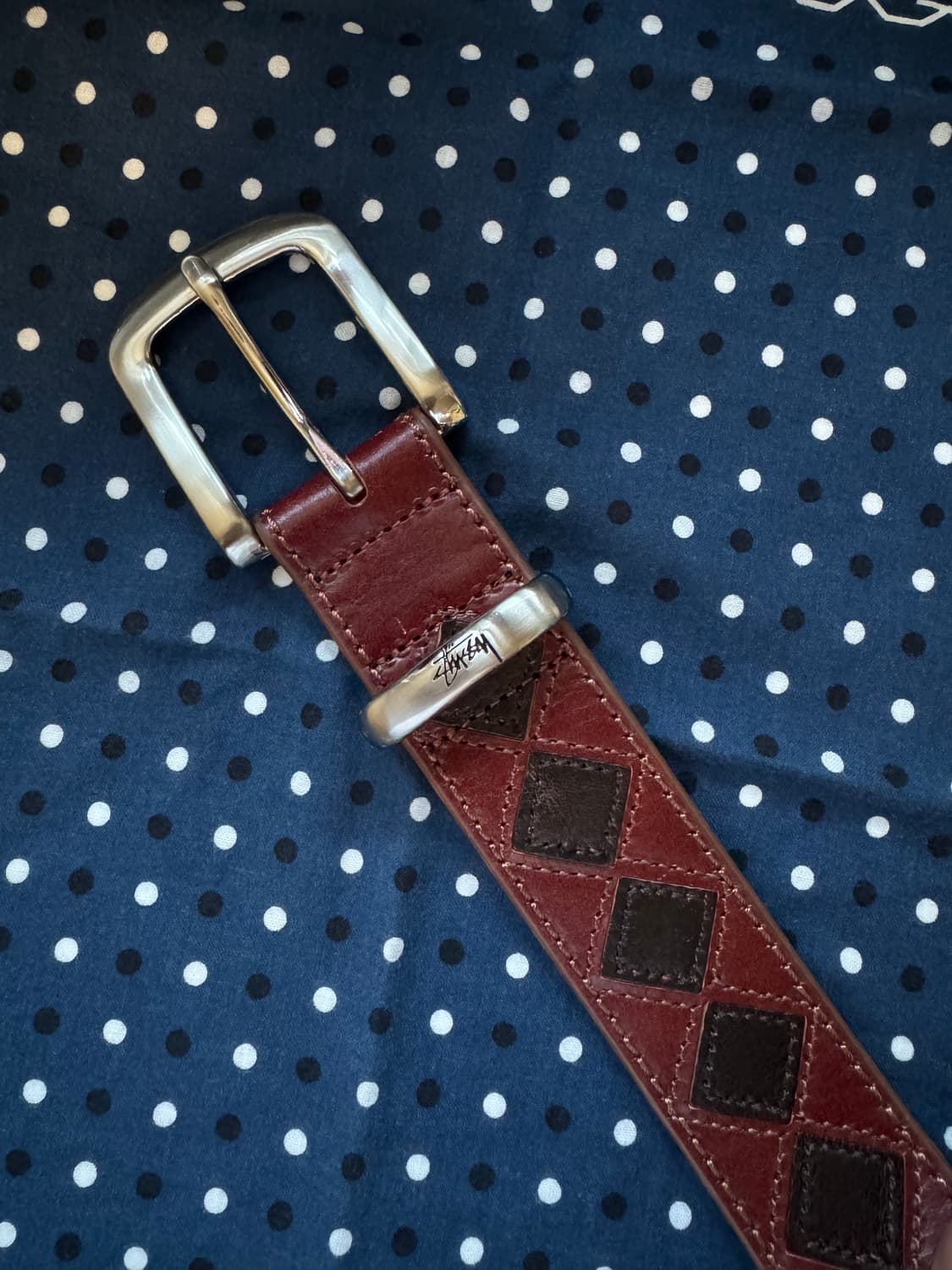 스투시 아가일 벨트 상품이미지2