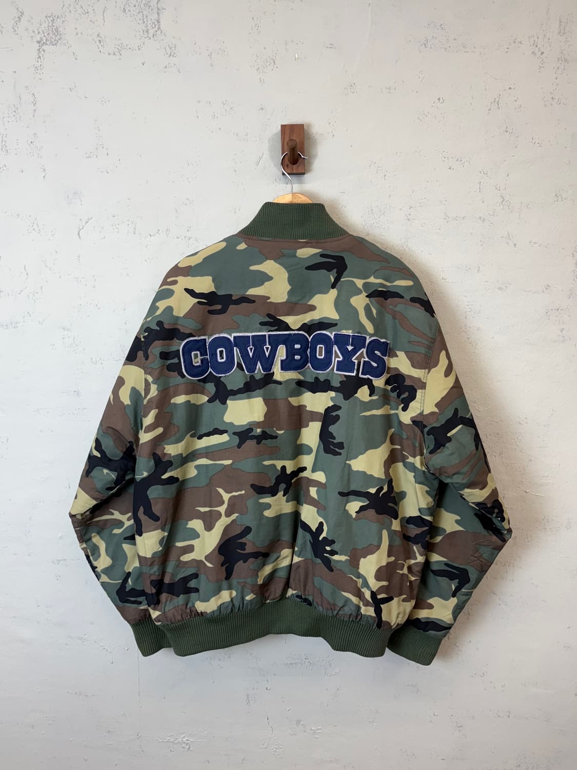 NFL 엔에프엘 빈티지 댈러스 카우보이 카모 자켓 상품이미지2