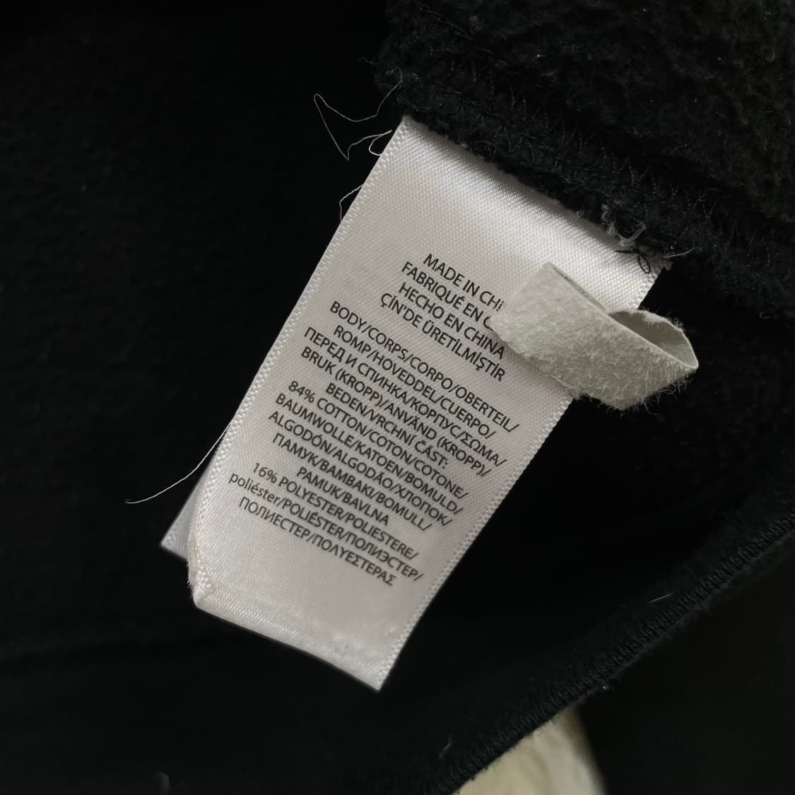 폴로 랄프로렌 포니 로고 후드집업 블랙 상품이미지5