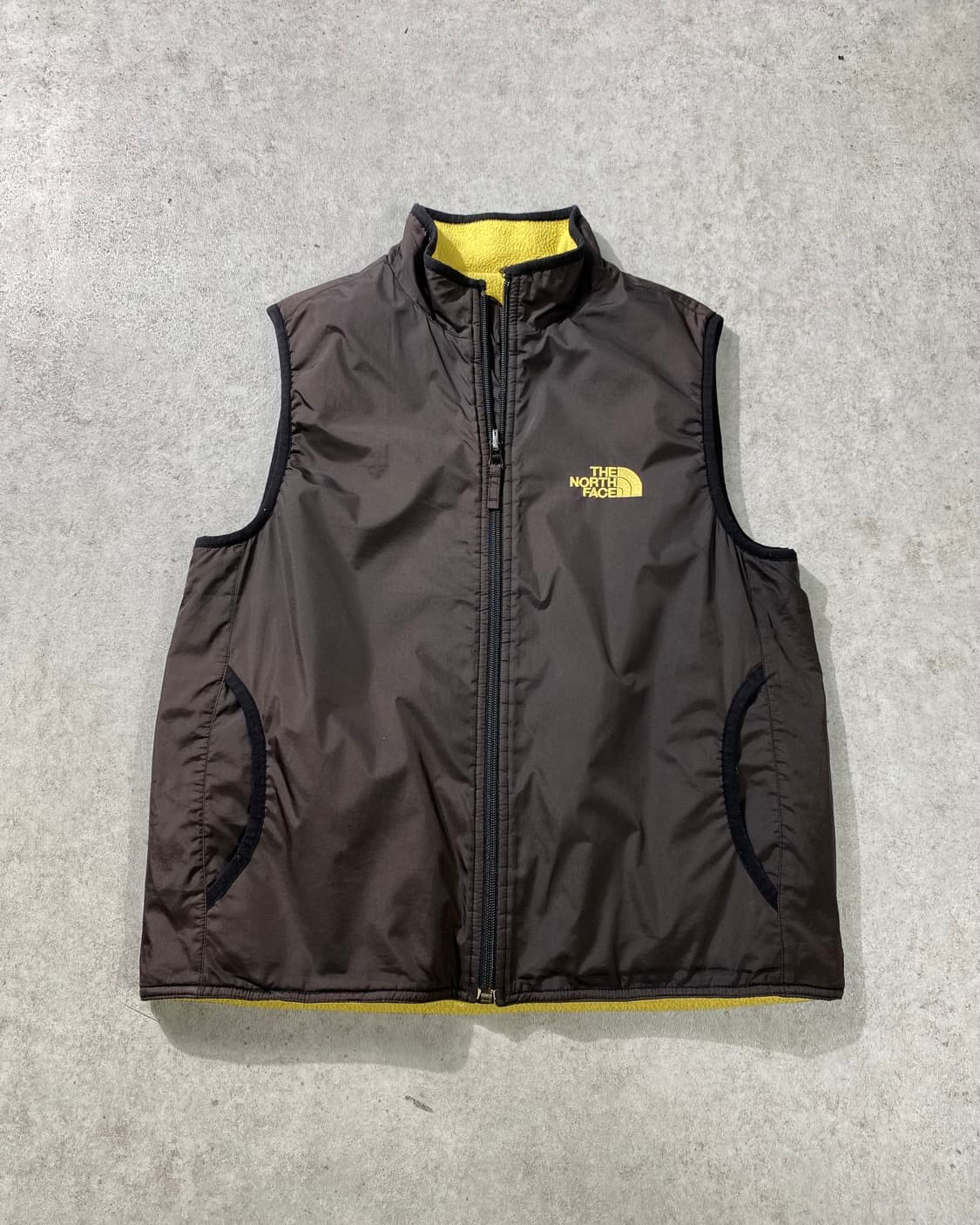 [85] The North Face 노스페이스 리버서블 브라운 배스트 상품이미지2