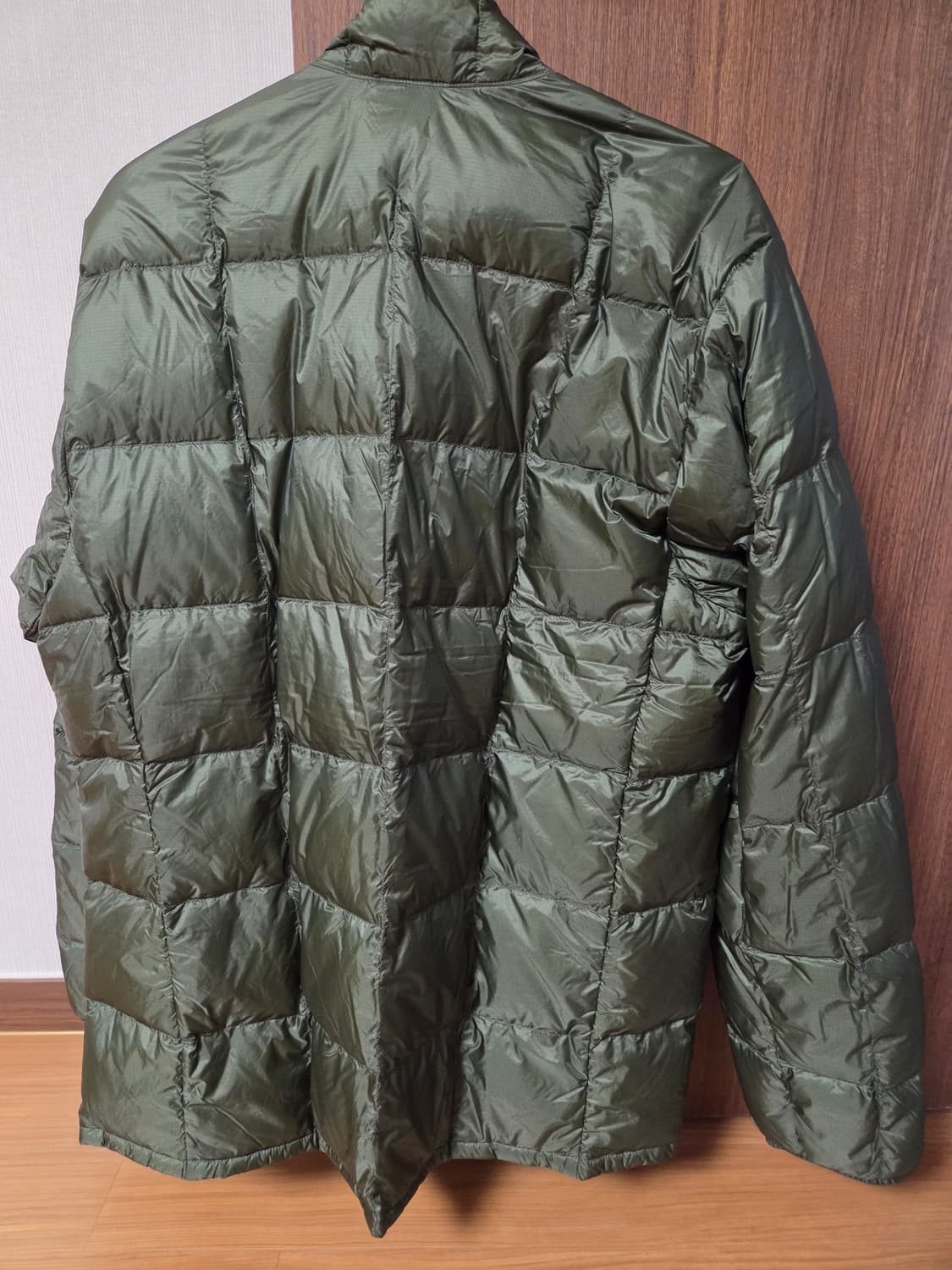 몽벨 슈페리어 다운 자켓 XL 다크그린 상품이미지2