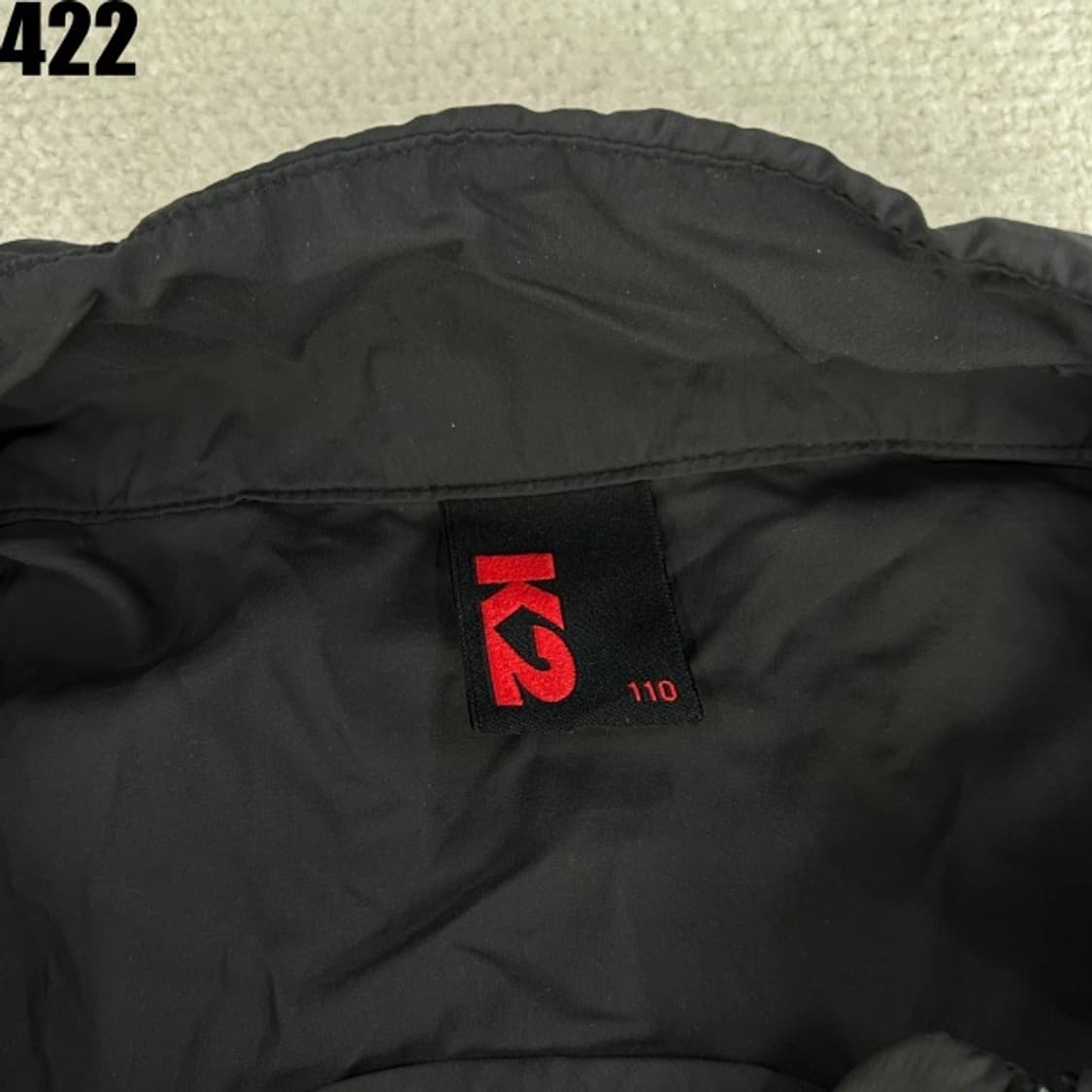 K2블랙 바람막이  상품이미지2