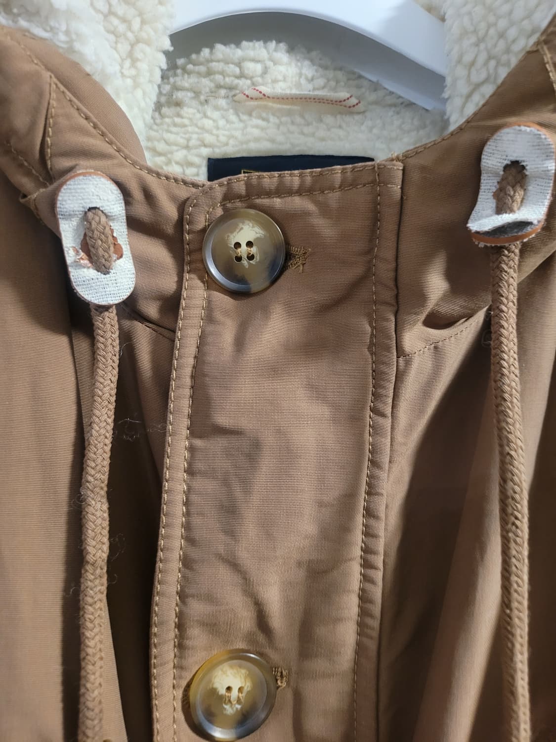 XL 미국 포틀랜드 밀리터리 부사관 양털 파카  상품이미지7