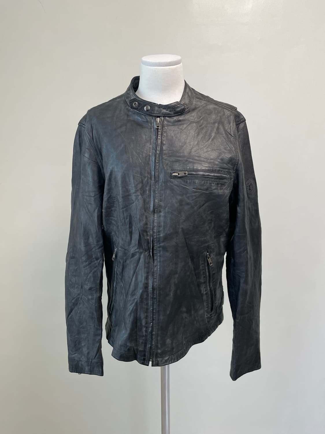 빈티지 썬 페이딩 라이더 레더자켓 J03918 상품이미지8